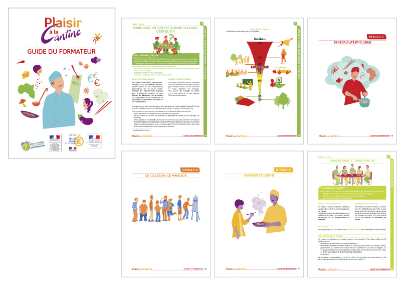 illustration scientifique cantine