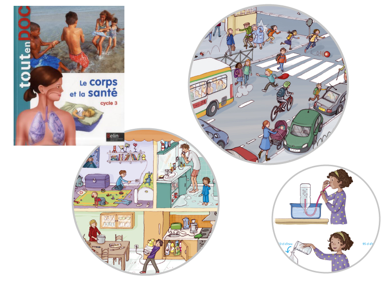 illustration scientifique scolaire